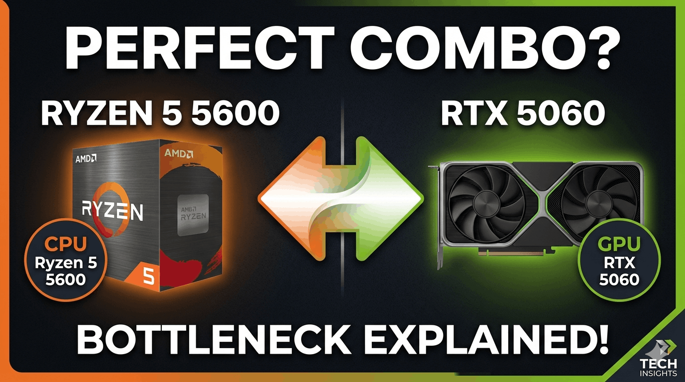 ryzen 5 5600 rtx 5060 bottleneck