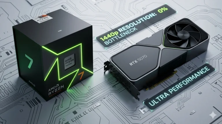 Ryzen 7 7800X3D vs RTX 5070